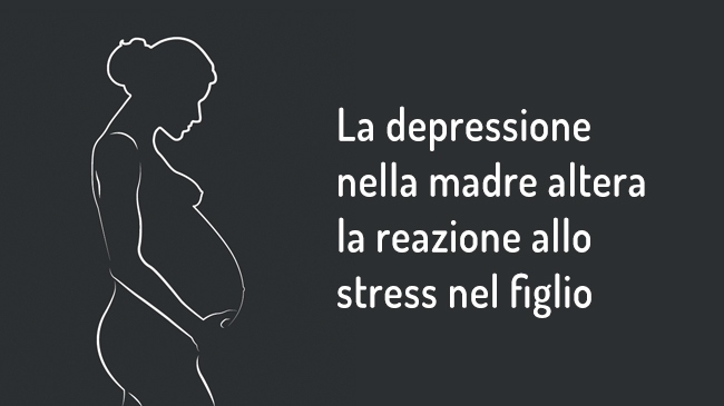 Depressione post-partum e stress nel figlio